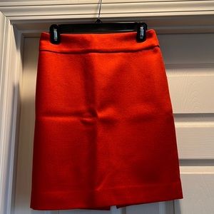 J.Crew Factory no. 2 wool pencil skirt in sunset